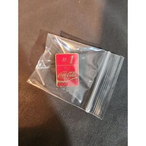 #1 Enjoy Coca-Cola‎ Trademark Collectible Lapel Pin Coke Soda Pop Advertising